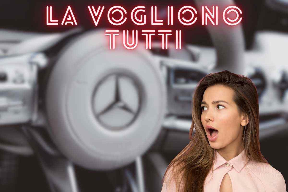 La Mercedes da sogno negli anni ‘90